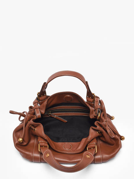 Sac Icone  12h Cuir Gerard darel Marron icone DDS73410 vue secondaire 3