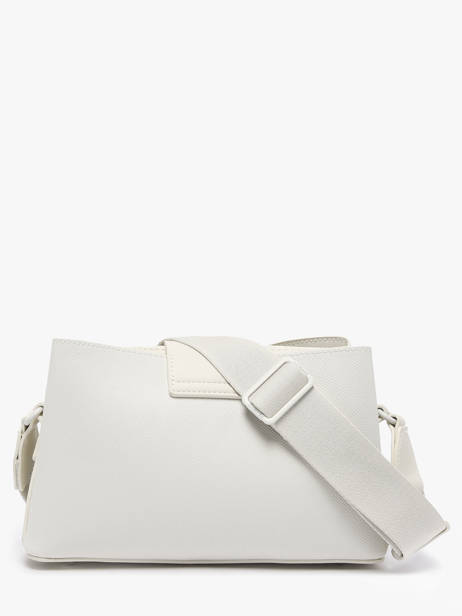 Sac Bandoulière City Polyurethane David jones Blanc city CM8303 vue secondaire 4