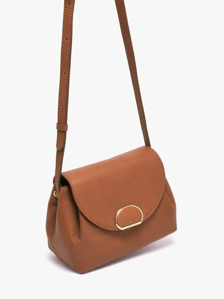 Sac Bandoulière Milano Pia Cuir Lancaster Marron milano pia 130 vue secondaire 2