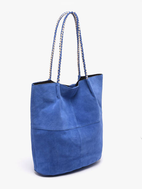 Sac Porté épaule Brianna Cuir Pieces Bleu brianna 17163617 vue secondaire 1