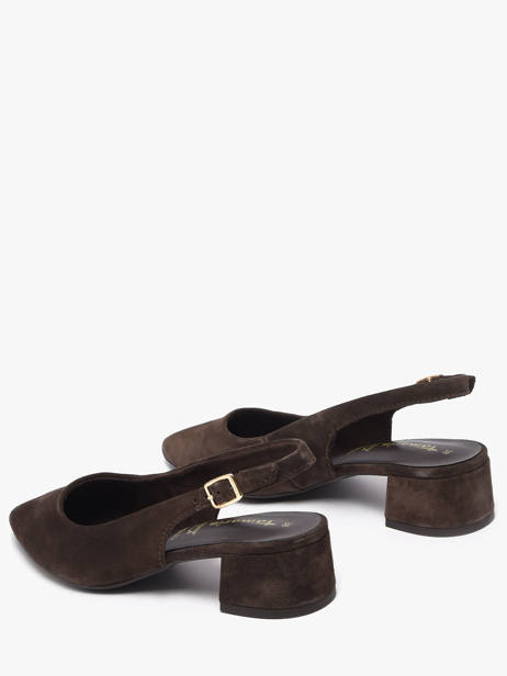 Escarpins En Cuir Tamaris Marron women 42 vue secondaire 2