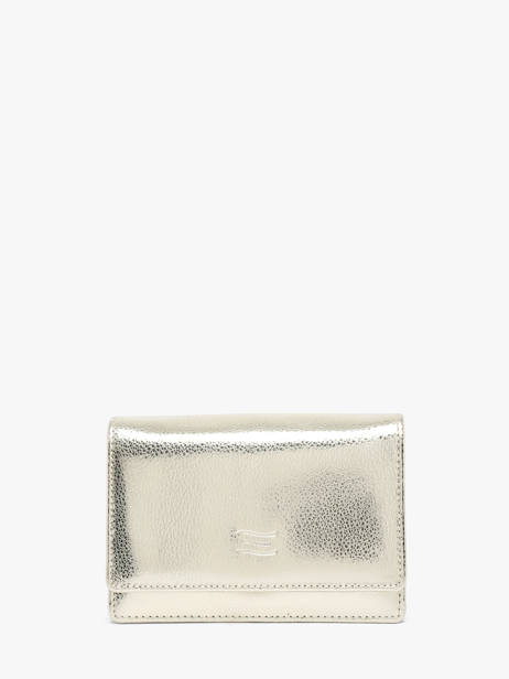 Portefeuille Caviar Cuir Crinkles Or caviar 14049