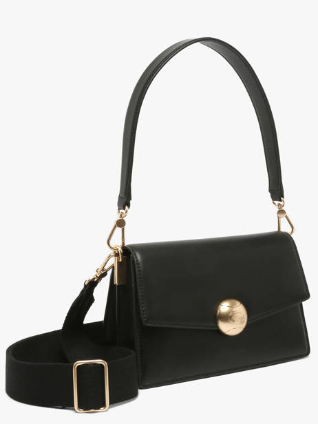 Sac Bandoulière Tennis Bliss Cuir Lacoste Noir tennis bliss NF5105IT vue secondaire 2