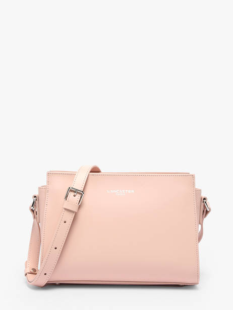 Shoulder Bag Smooth Leather Lancaster Pink smooth 437-02