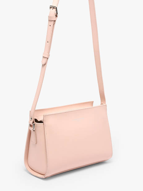 Shoulder Bag Smooth Leather Lancaster Pink smooth 437-02 other view 2