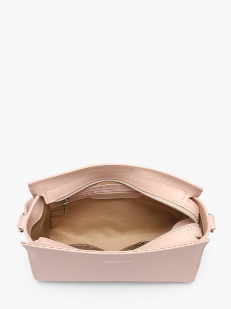 Shoulder Bag Smooth Leather Lancaster Pink smooth 437-02 other view 3