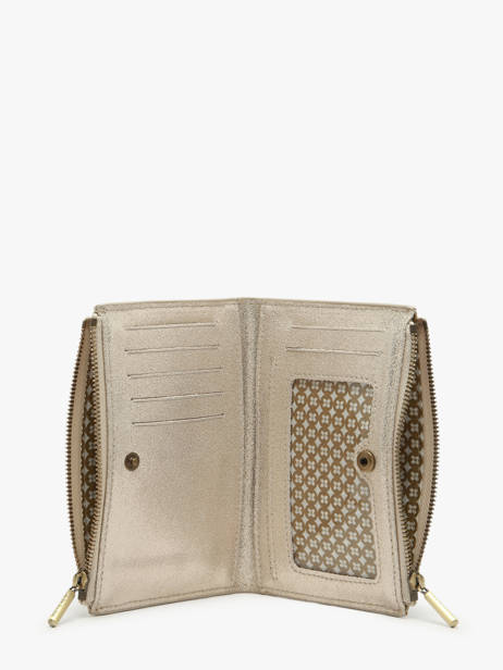 Wallet Leather Mila louise White vintage 3576XC other view 1