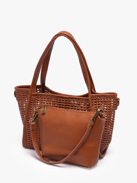 Sac Porté épaule Et Bandoulière Tresse Miniprix Marron tresse 19753 vue secondaire 2