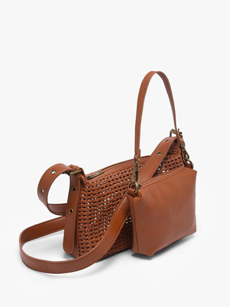 Sac Bandoulière Tresse Miniprix Marron tresse 19754 vue secondaire 2