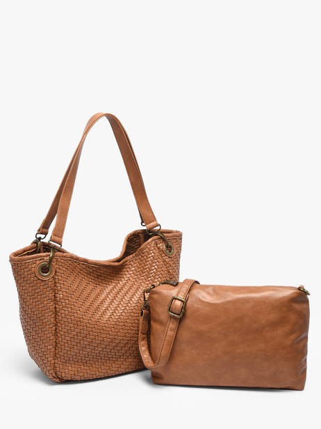 Sac Porté épaule Tresse Miniprix Marron tresse 6681 vue secondaire 2