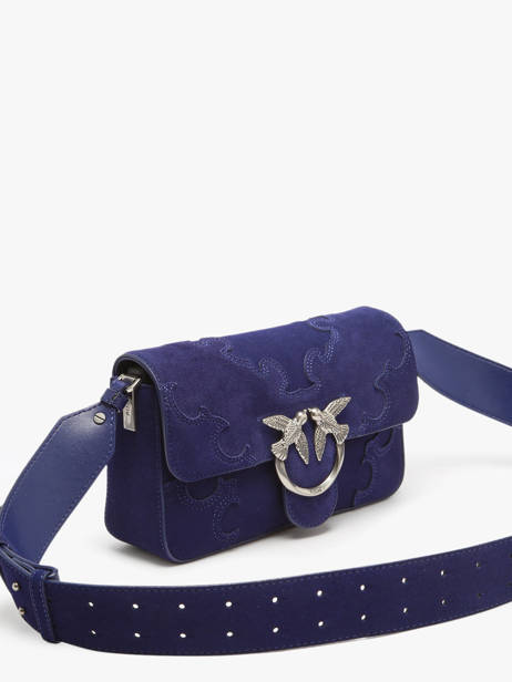 Sac Porté épaule Love Bag Soft Pinko Bleu love bag soft 6244A0F6 vue secondaire 2