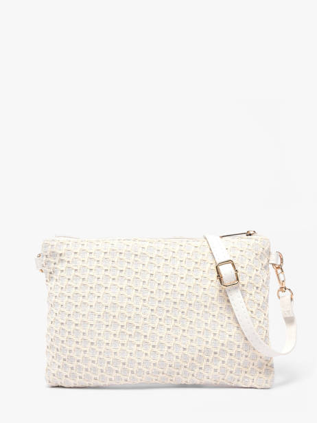 Sac Bandoulière Beauty Polyester Miniprix Blanc beauty S014 vue secondaire 2