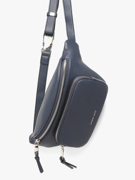 Sac Banane Estée Laurent david Bleu ld bags 93 vue secondaire 2