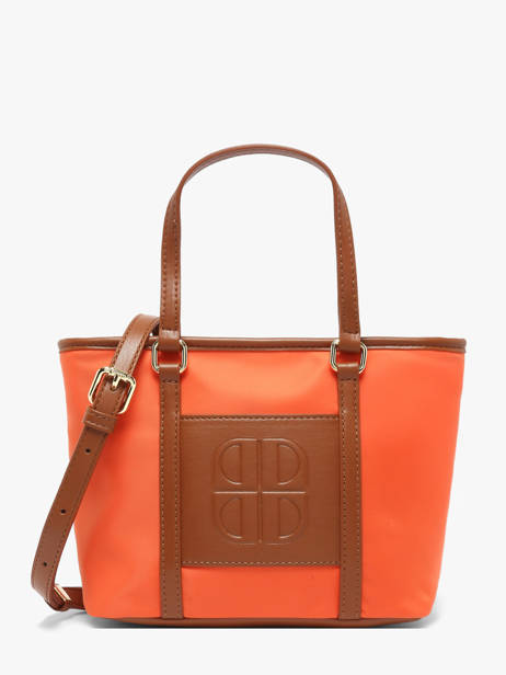 Sac Porté Main Fran Nylon Laurent david Orange ld bags 54