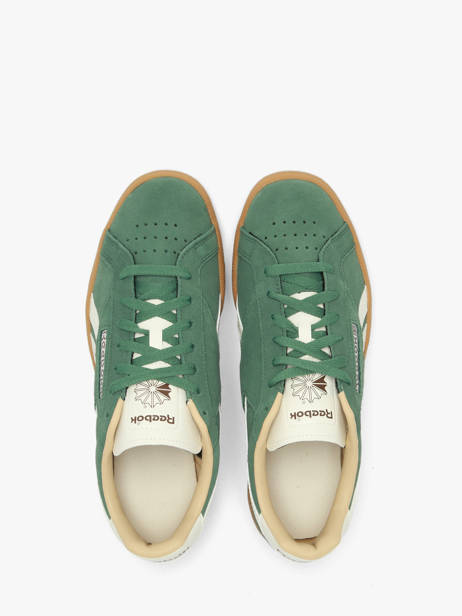 Sneakers En Cuir Reebok Vert men 244920 vue secondaire 4