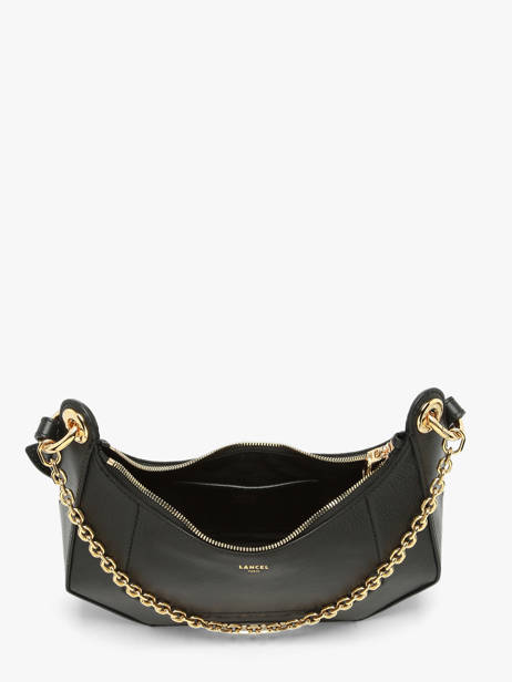 Sac Bandoulière Croisette Cuir Lancel Noir croisette A13987 vue secondaire 4