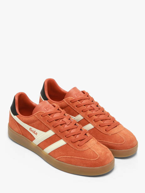 Sneakers En Cuir Gola Orange men CMB735UH vue secondaire 2