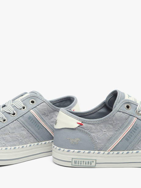 Sneakers Mustang Bleu women M0152003 vue secondaire 2