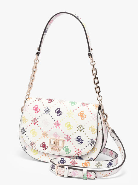 Sac Bandoulière Emelie Logo Polyester Guess Blanc emelie logo GM992820 vue secondaire 2