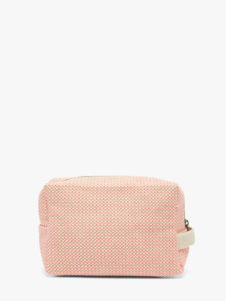 Trousse De Toilette Hindbag Rose tressage TS vue secondaire 2