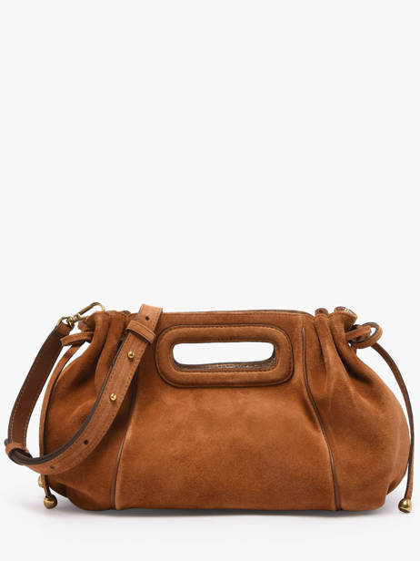 Sac Porté épaule Folk Light Cuir Gerard darel Marron folk light W405