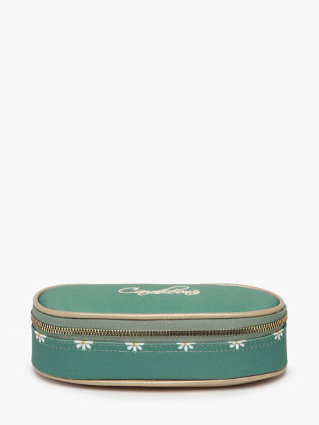 Trousse 1 Compartiment Cameleon Vert vintage fantasy PBVGPLUM