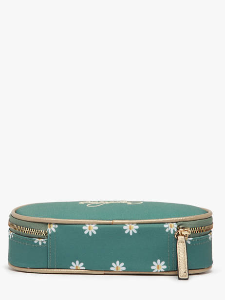 Trousse 1 Compartiment Cameleon Vert vintage fantasy PBVGPLUM vue secondaire 2
