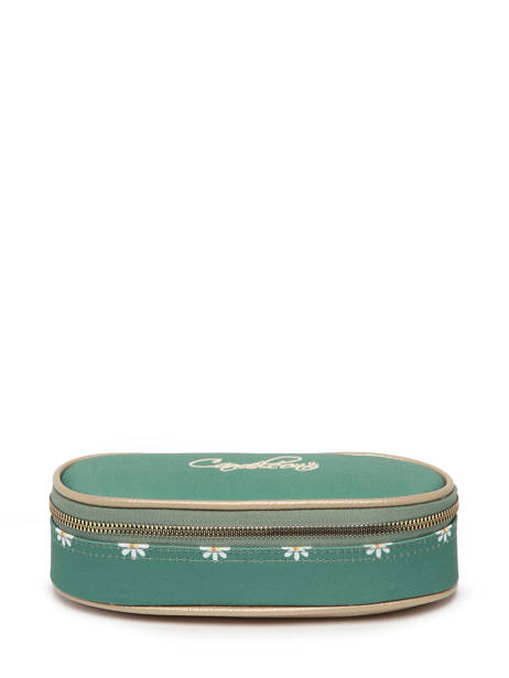 Trousse 1 Compartiment Cameleon Vert vintage fantasy PBVGPLUM vue secondaire 3