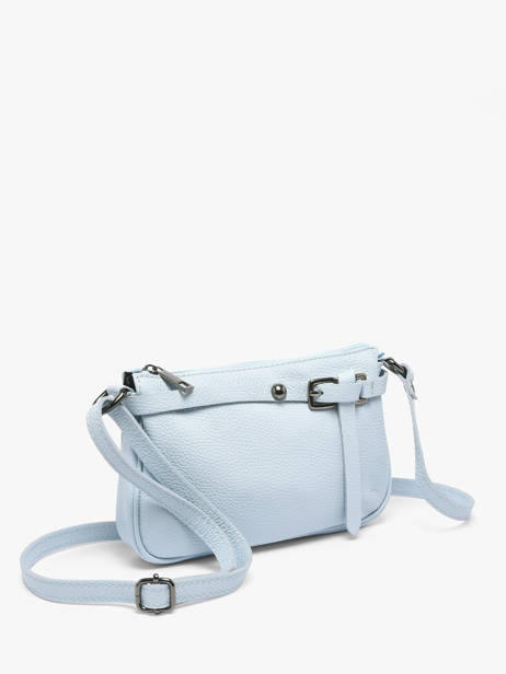 Shoulder Bag Caviar Leather Milano Blue caviar G1421N other view 3