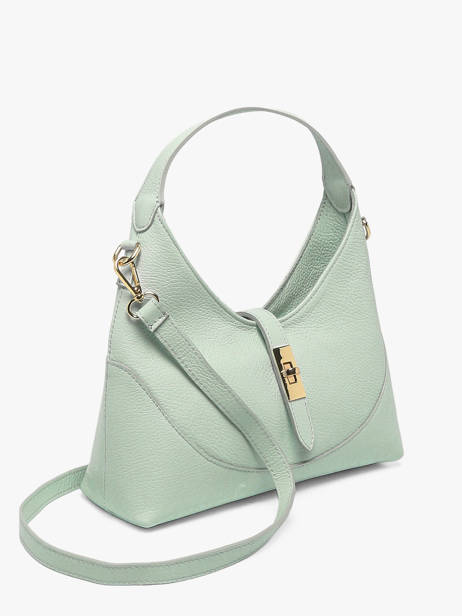 Crossbody Bag Caviar Leather Milano Green caviar CA26022 other view 2