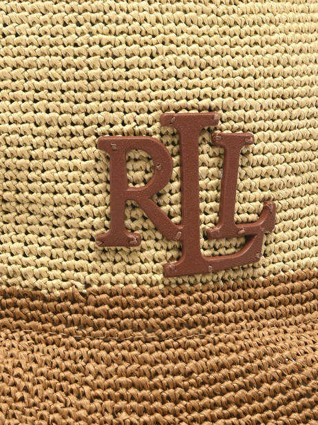 Chapeau Femme Cameryn Paille Lauren ralph lauren Beige cameryn 54P14399 vue secondaire 2