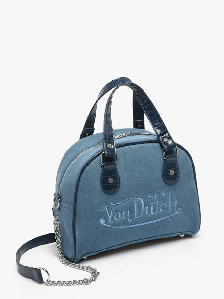 Sac à Main Ovum Denim Von dutch Bleu bags OVUM vue secondaire 2