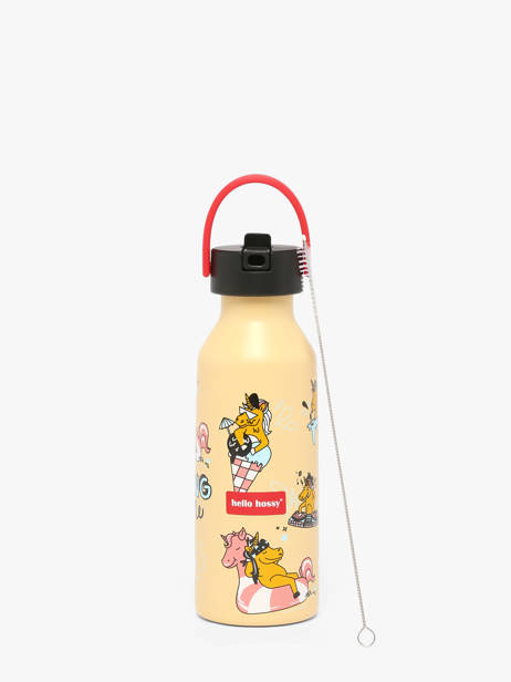 Gourde Enfant 500 Ml Hello hossy Marron cool kids 500M vue secondaire 2