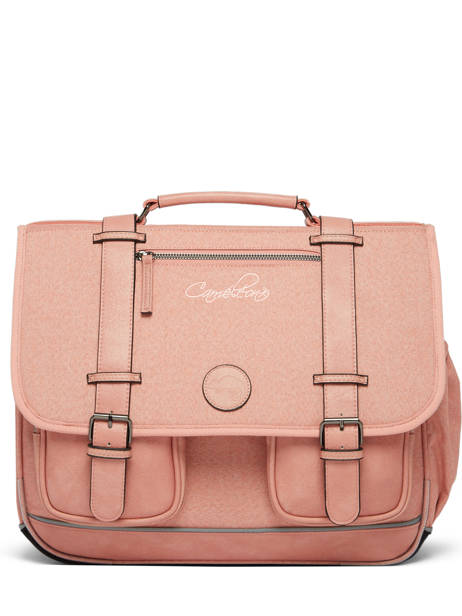 Satchel 3 Compartments Cameleon Pink vintage color VIC-CA41 other view 7