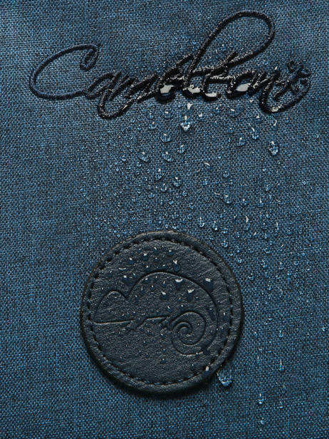 Cartable à Roulettes 2 Compartiments Cameleon Bleu vintage color CR38 vue secondaire 9