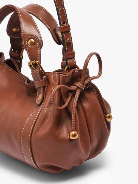 Sac Icone  12h Cuir Gerard darel Marron icone DDS73410 vue secondaire 5
