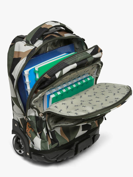 Sac A Dos à Roulettes 2 Compartiments Cameleon Multicolore futur SR39 vue secondaire 4