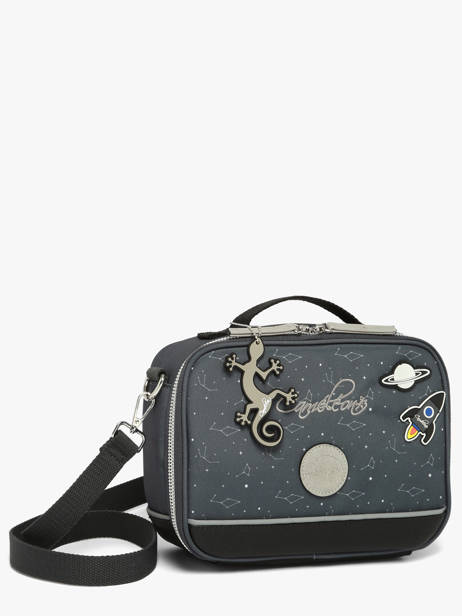 Lunch Bag Cameleon Gray vintage urban BL24 other view 3