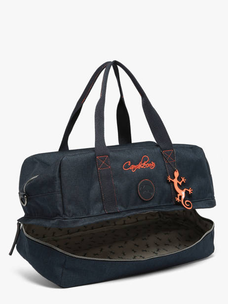 Sac De Sport Cameleon Orange vintage urban SH42 vue secondaire 5