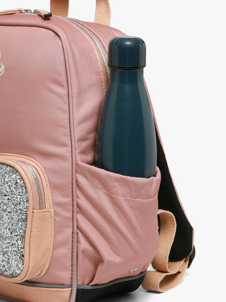 1 Compartment Backpack Cameleon Pink vintage fantasy SD33 other view 6