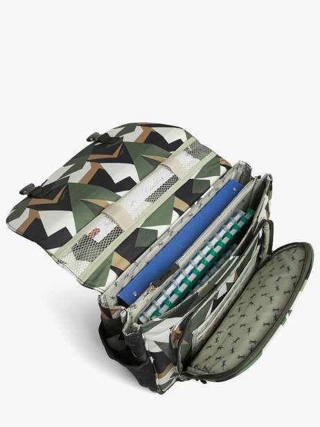 Cartable 2 Compartiments Cameleon Multicolore futur CA38 vue secondaire 4