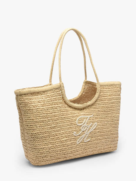Sac Porté épaule Th Elevated Summer Polyurethane Tommy hilfiger Marron th elevated summer AW18536 vue secondaire 2
