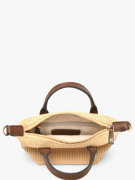 Sac Bandoulière Popette Polyurethane Tommy hilfiger Marron popette AW18526 vue secondaire 3
