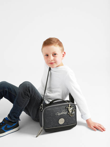 Lunch Bag Cameleon Gray vintage urban BL24 other view 2