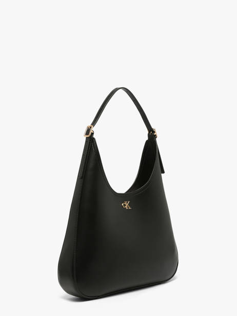 Sac Porté épaule Ck Medium Calvin klein jeans Noir ck medium 4F3522G vue secondaire 2