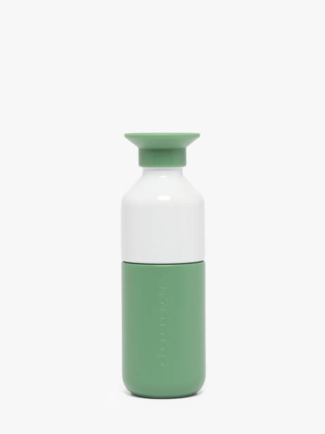 Drinking Bottle Steel 350 Ml Dopper Green steel STEEL350