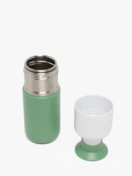 Drinking Bottle Steel 350 Ml Dopper Green steel STEEL350 other view 2