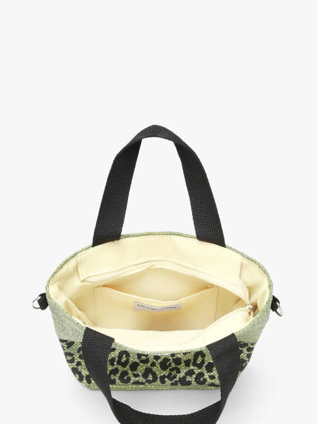 Sac Bandoulière Kailani Papier Les tropeziennes Jaune kailani TZ03 vue secondaire 3