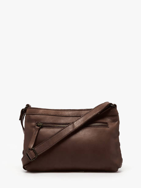 Sac Bandoulière Heritage Cuir Biba Marron heritage KA9 vue secondaire 4