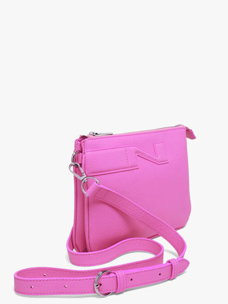 Sac Bandoulière Milano Cuir Nathan baume Rose n city 3 vue secondaire 2